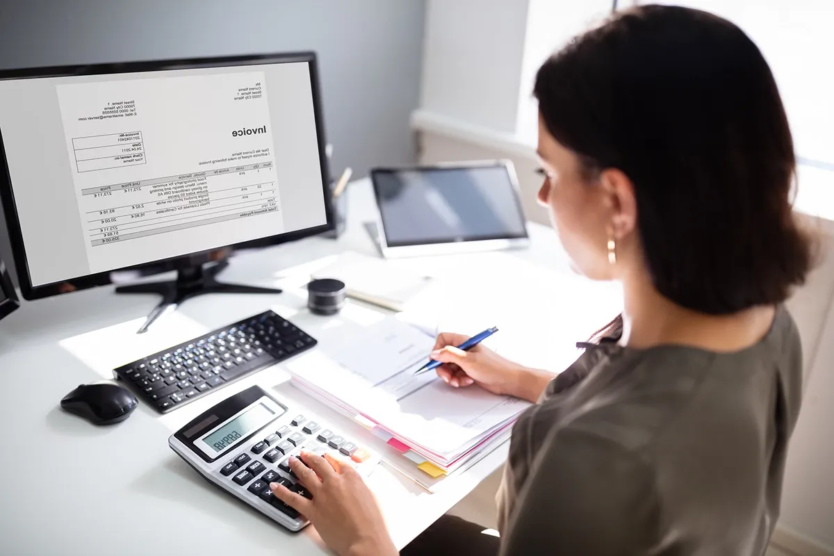 Medical records on a desk